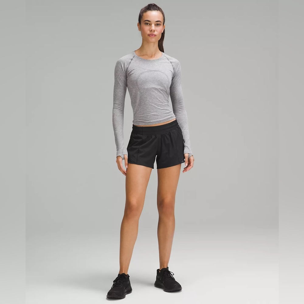 lululemon athletica Hotty Hot Low Rise Lined 4” Shorts